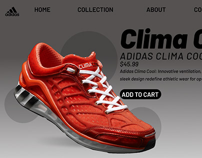 addidas webside design