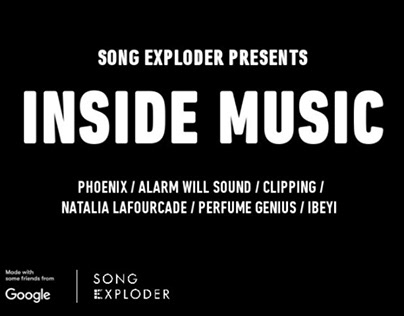 Site Award winner: Song Exploder