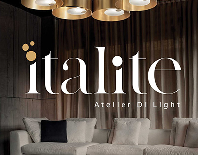 Branding for "ITALITE" a lighting solution brand.