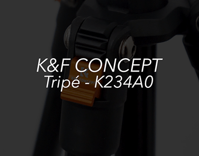 Video showcase tripé K&F Concept (K234A0)
