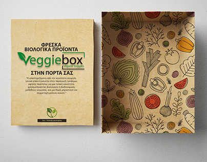 Veggie Box Brand identity and packaging design