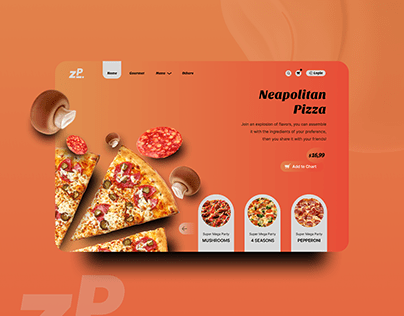 Web Design - Pizza ZPI