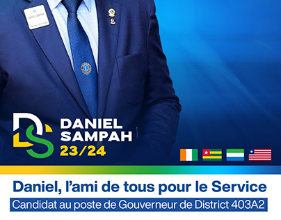 DANIEL SAMPAH - ELECTION CANDIDAT LIONS CLUB