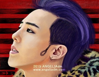 Digital Painting Fanart : BIGBANG G-Dragon