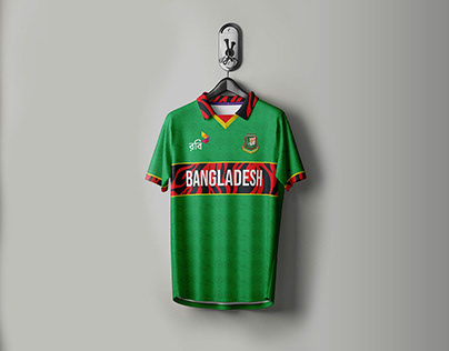 Bangladesh Cricket Team Jersey - Free Mockup Download
