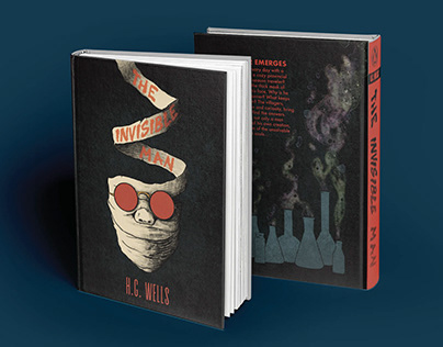 "The Invisible Man" Book Cover Design