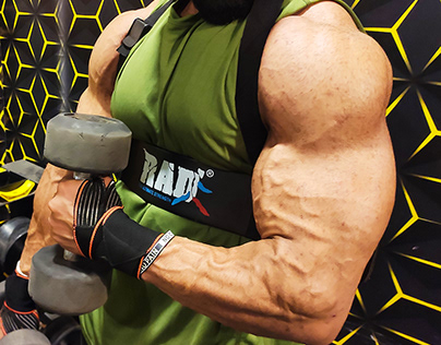 "RAD Blaster Biceps: Enhanced Arm Domination!"