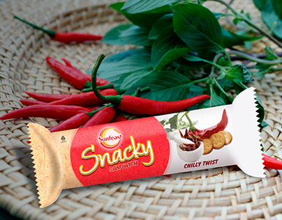 ITC SUNFEAST SNACKY PACKAGING