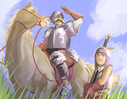 Horseman & Squire - Character Design