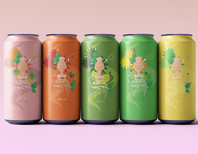 पेय Juice Branding and Packaging