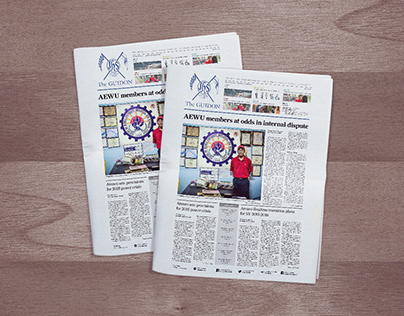 The GUIDON Newspaper Layout Design