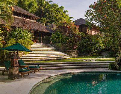 Bali Villa Photography - Bougainvillea