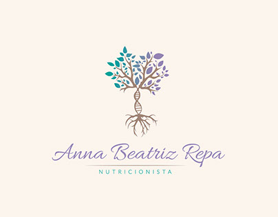 Identidade Visual : Anna Beatriz Repa Nutricionista