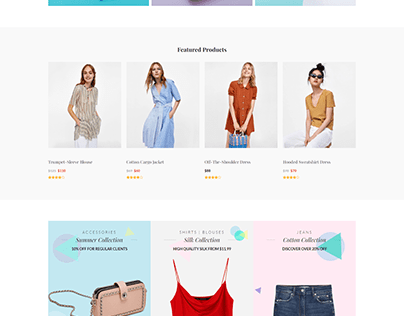 eCommerce Website | Clothing Store | Responsive Website