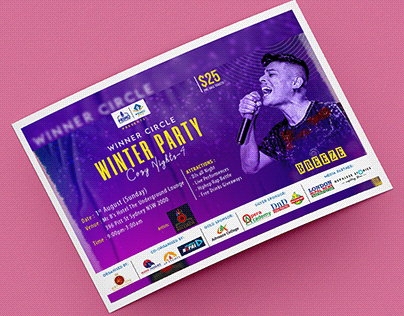 Winter Party concert Poster