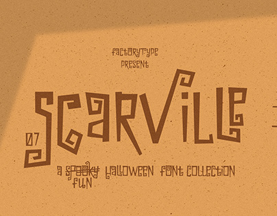 Scarville Fancy Font