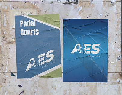 AES Padel | Logo & Visual identity