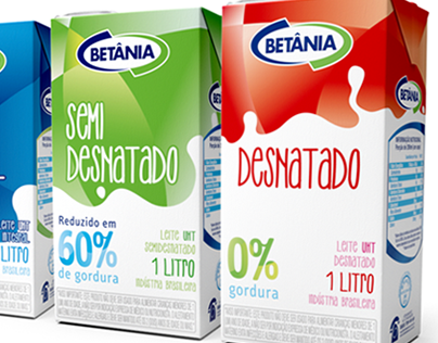 Betania (Brasil) White milks - Concept / Tetra Pak