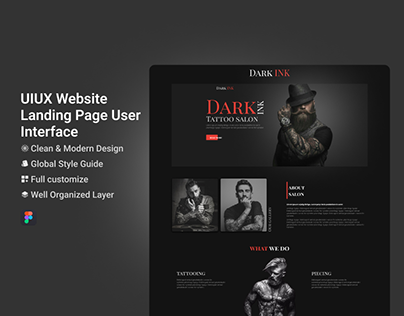 Sleek UI Landing Page Design & modern web interface