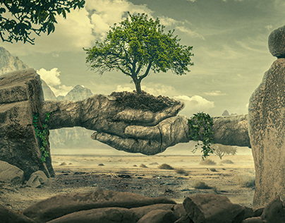 Save Trees Matte Painting