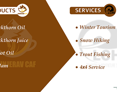 Khunjerav Cafe Business Card