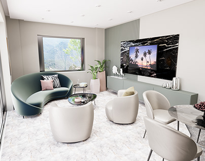 Villa Lesvos Living Room