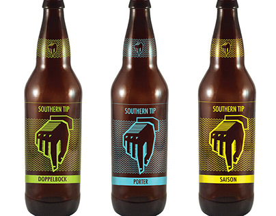 Southern Tip Brewery- Packaging Design