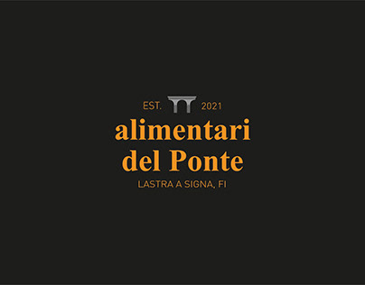 Alimentari del Ponte, unofficial Logo Restyling, 2021