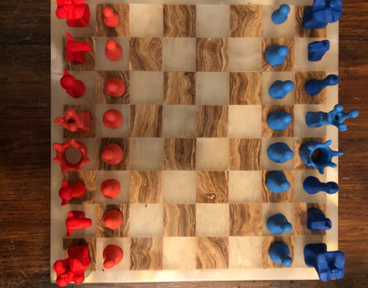 Red vs Blue Chess