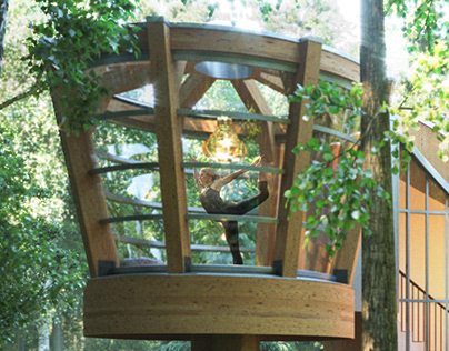 Silent Meditation Cabin Competition