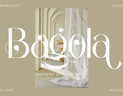 Bagola Typeface