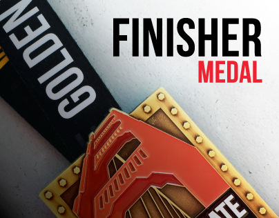 Golden Gate Half Marathon Finisher Medal