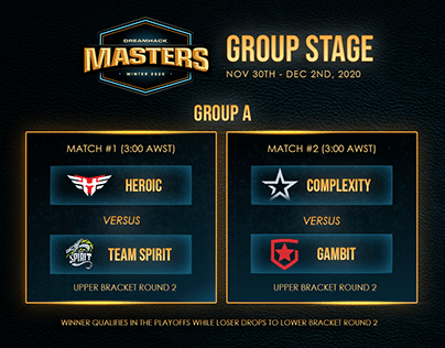 Dreamhack Masters Group Stage Day 2