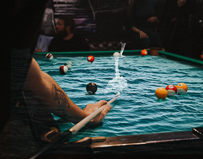 Play pool at Pool