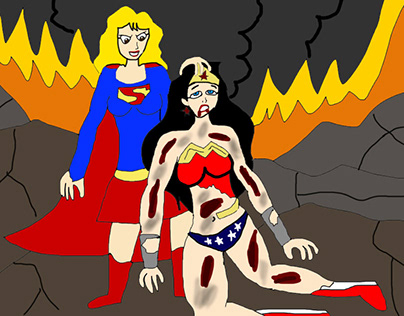 Supergirl Defeat Wonder Woman