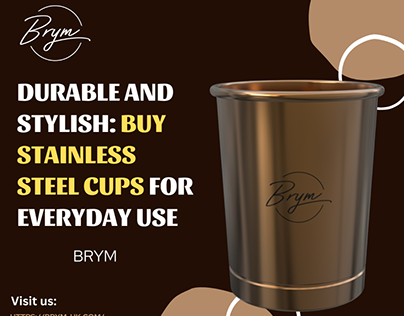 Stay Refreshed: Buy Stainless Steel Cups for Daily Use