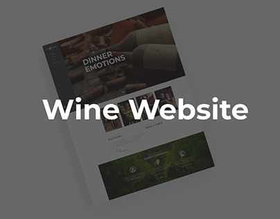 Wine Website Design
