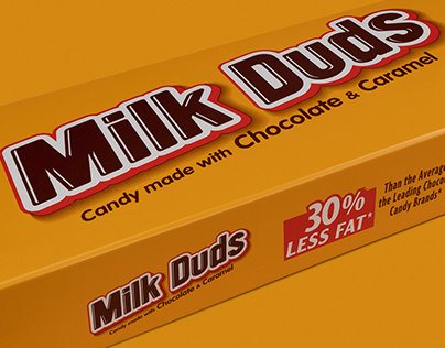 Milk Duds - Retro Product Showcase