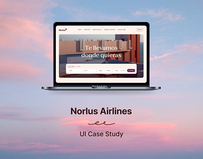 Norlus Airlines UI Design Case Study