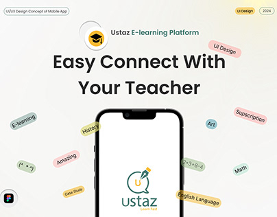 UI Design of Ustaz E-Learning