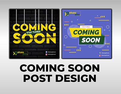 Coming Soon Post Design