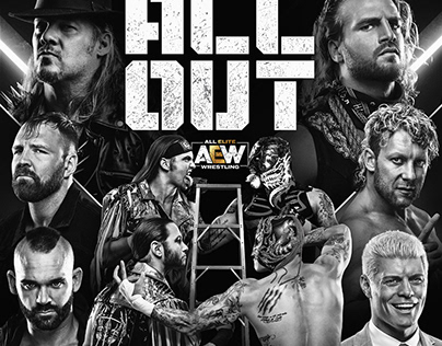 AEW™ All Out Key Art