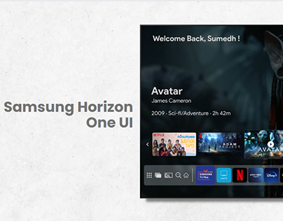 Project thumbnail - Human Machine interaction Design- Samsung tv redesign
