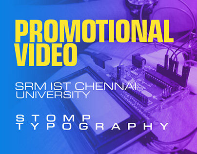 Stomp Promotional Video | SRM Chennai