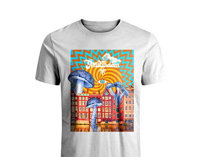 Amsterdam Free Shops Graphic Tee Collection