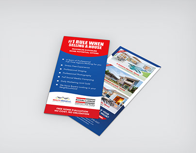Real Estate Realtor Marketing DL Flyer or Rack Card