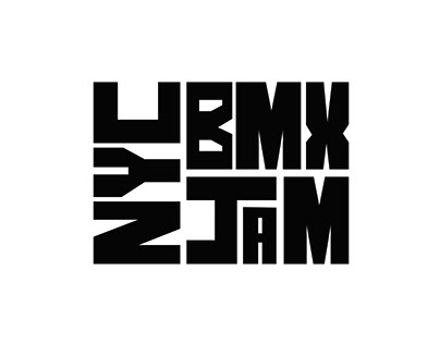 New York BMX jam poster and identity