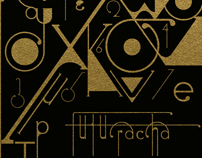 Cartaz Tipográfico - Futuracha