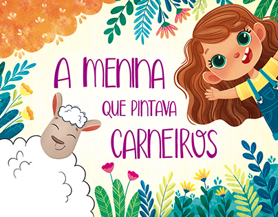 A menina que pintava carneiros | Children's book