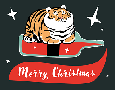Merry Christmas | Illustrations, postcards, calendars